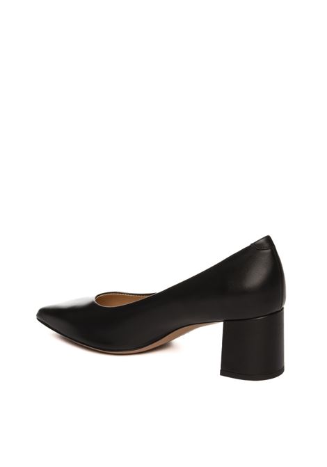 black nappa pumps FRANCO RUSSO | 1601NAPPA-NERO